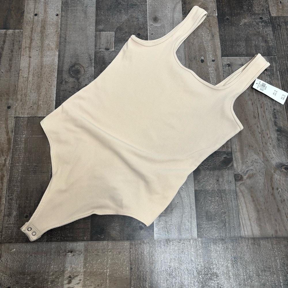 Abercrombie & Fitch Cream Bodysuit